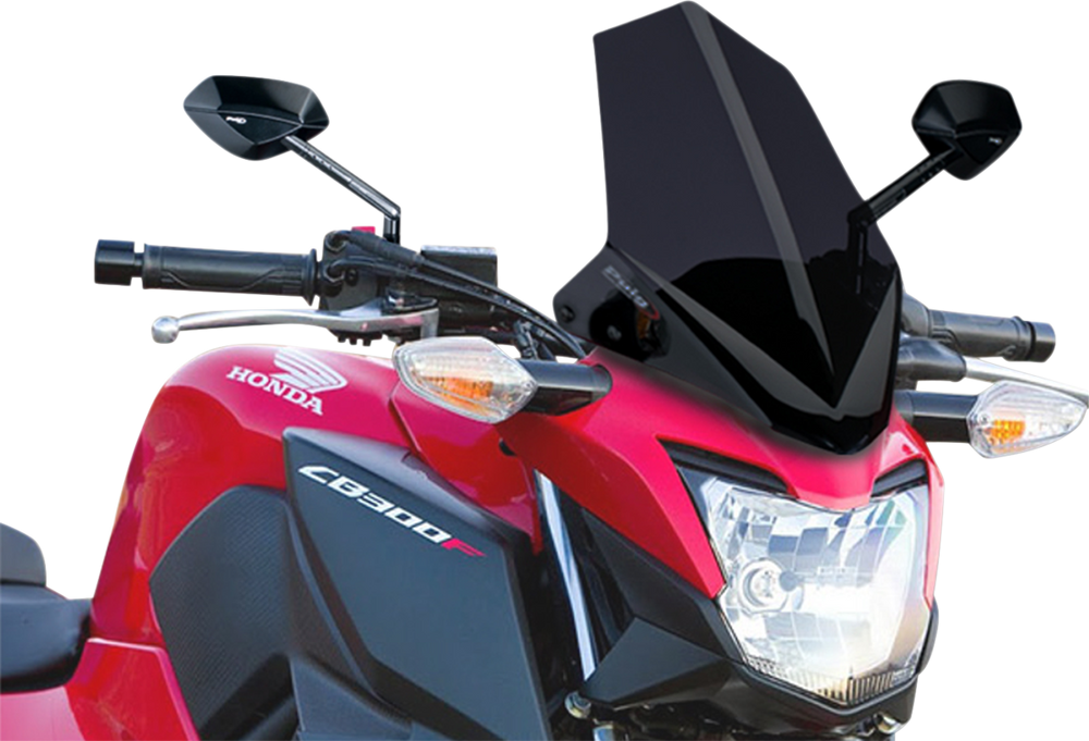 PUIG HI-TECH PARTS New Generation Windscreen - Dark Smoke - CB300F 7655F