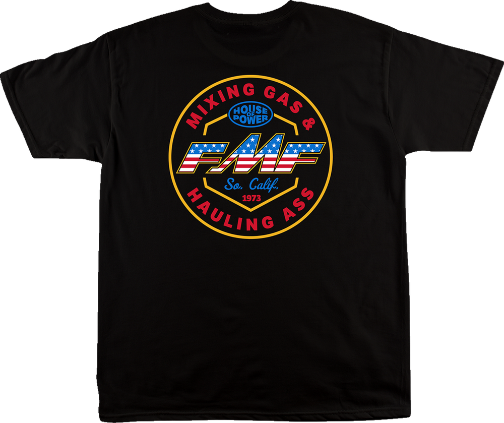 FMF American Speed T-Shirt - Black - Medium SP23118912BLKM 3030-23078