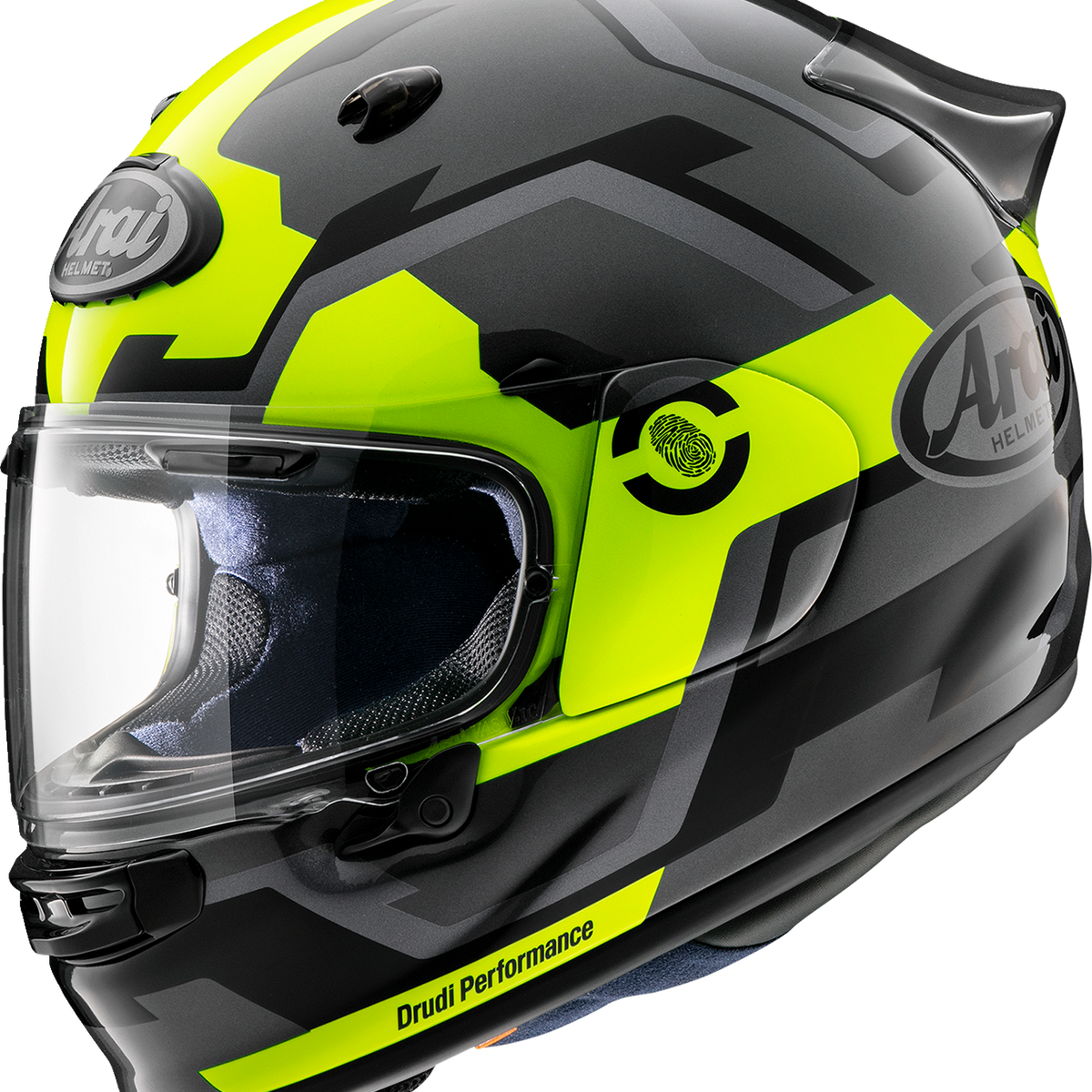 【eMa】 ARAI Contour-X Helmet - Face - Fluorescent Yellow - Large