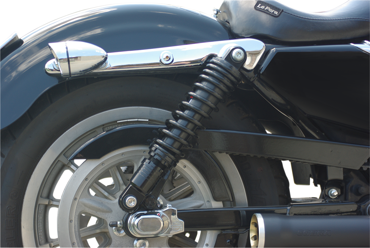 DRAG SPECIALTIES SHOCKS Premium Ride-Height Adjustable Shocks - Black - Standard - 13" C16-0154AB