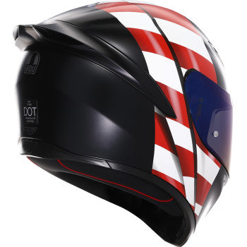 AGV K1 S Helmet - US Flag - Red/White/Blue - Small 2118394003-068-S