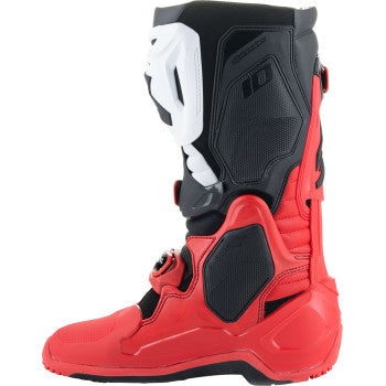 ALPINESTARS Tech 10 Enduro Boots - Bright Red/Black/White - US 10 2010025-3016-10