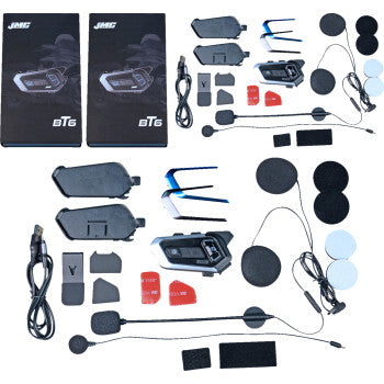 J & M Headset - Bluetooth™ - Universal - Dual Pack HS-BT6-UNV-D