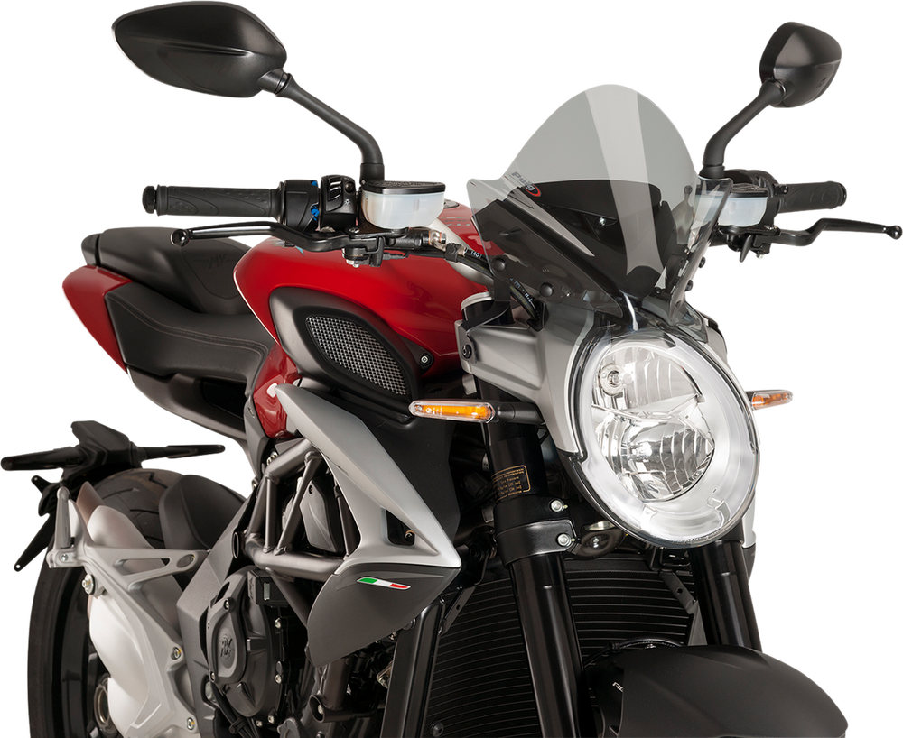 PUIG HI-TECH PARTS New Generation Windscreen - Light Smoke 9011H