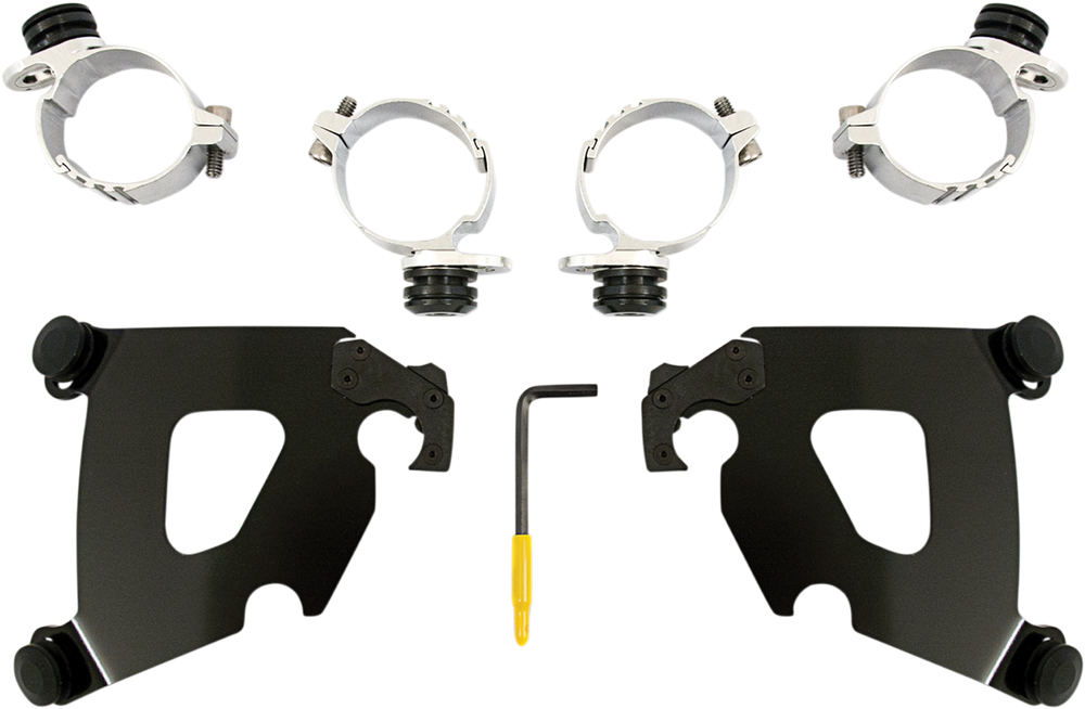 MEMPHIS SHADES Cafe Mounting Kit - Black - FXD MEB1994