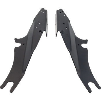 RIVCO PRODUCTS Trunk Relocation Brackets - Black - Indian Roadmaster IC010BK