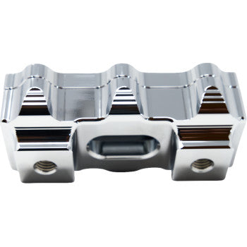 KODLIN USA Risers - Big Block - Includes Clamp - Chrome K55119