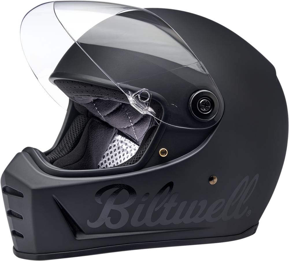 BILTWELL Lane Splitter Helmet - Flat Black Factory - XL 1004-638-105
