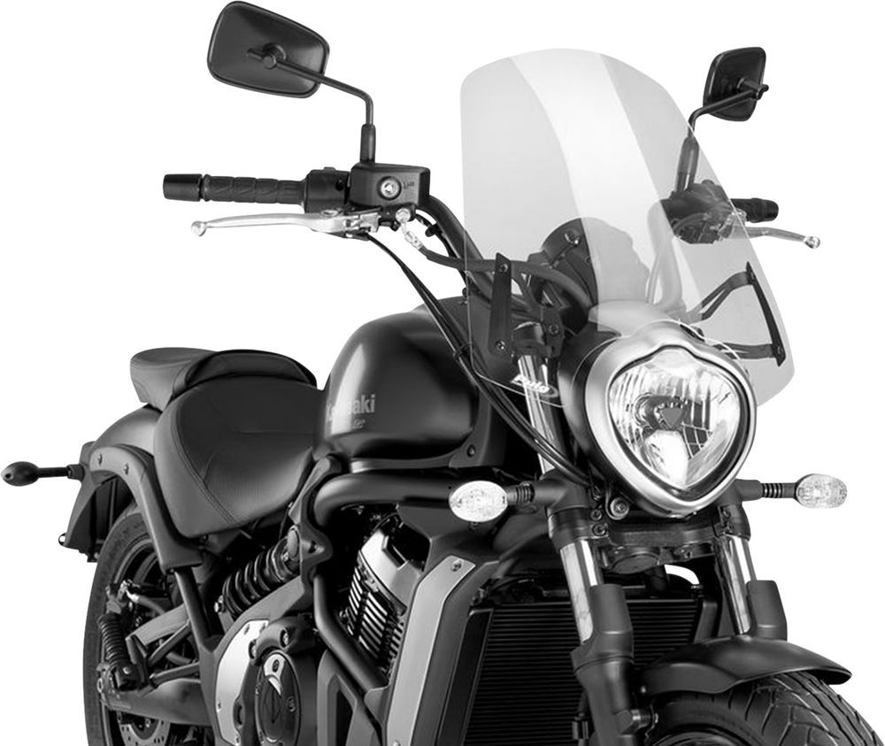 PUIG HI-TECH PARTS New Generation Windscreen - Clear - Vulcan 8164W