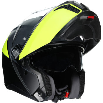 AGV Tourmodular Helmet - Balance - Black/Yellow Fluo/Gray - XL 211251F2OY00115