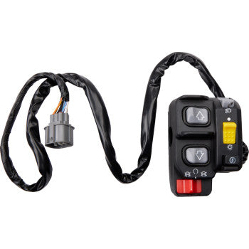 MOOSE UTILITY Switch Block Assembly - Honda TRX400/TRX350 /TRX650FA Rincon Rancher 400-1268-PU