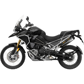 STOMPGRIP Traction Pad Tank Grips - Volcano - Black - Tiger 1200 Rally Explorer 55-10-0208B