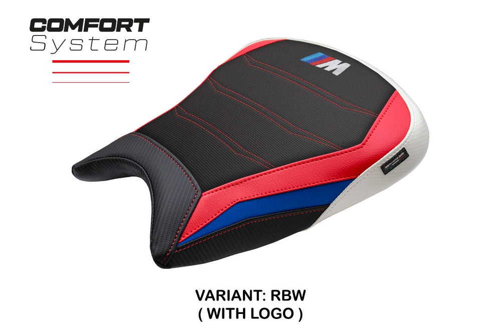 Tappezzeria Italia BMW M1000RR 2023-2025 Seat Cover Comfort Red White Blue Black