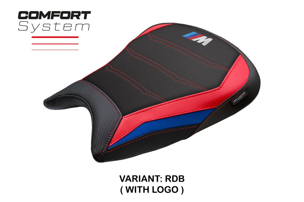 Tappezzeria Italia BMW M1000RR 2023-2025 Seat Cover Comfort Blue Red Black