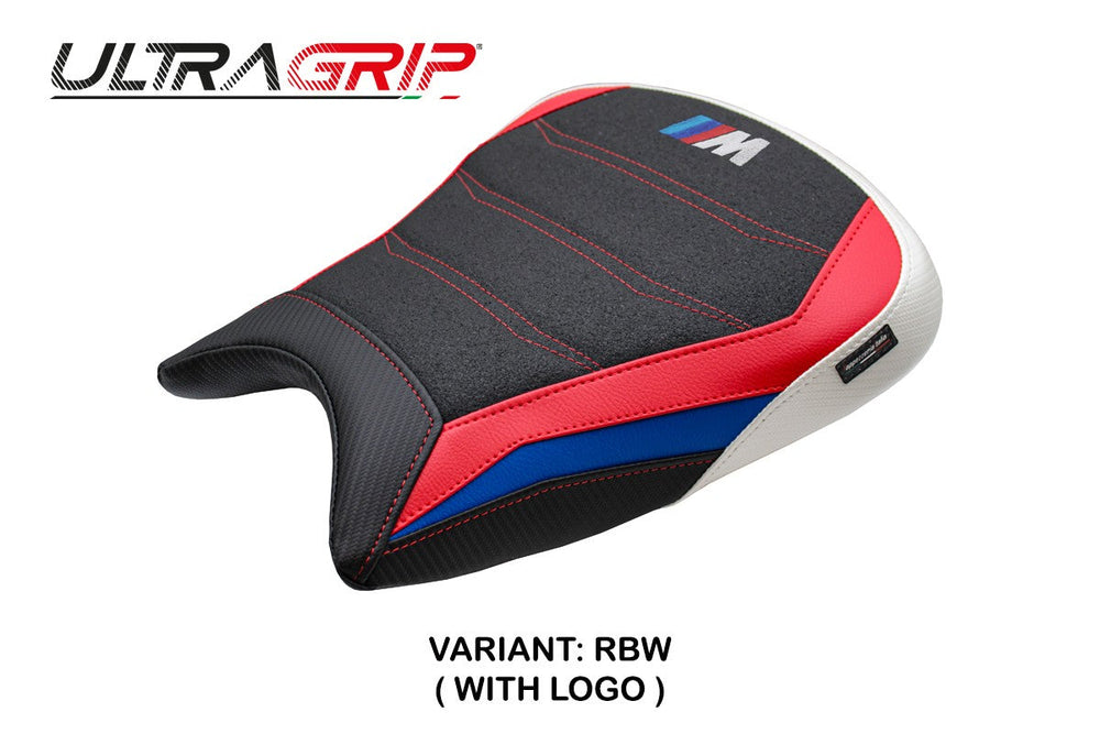 Tappezzeria Italia BMW M1000RR 2023-2025 Seat Cover Ultragrip Red White Blue Black