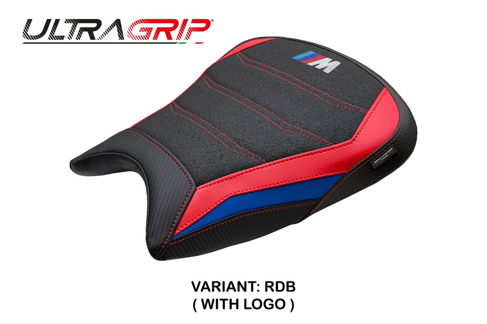 Tappezzeria Italia BMW M1000RR 2023-2025 Seat Cover Ultragrip Blue Red Black