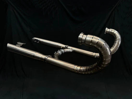 Vandemon BMW R18 Titanium Exhaust system 2020-2024 BMWR18TIEXHSYSA VA-27