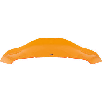 KLOCK WERKS Kolor Flare™ Windshield - 8" - Orange - FLHX KWW-01-0729
