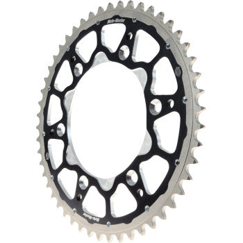 MOTO-MASTER Fusion Series Dual Ring Rear Sprocket - 49 Tooth - Black - Kawasaki/Suzuki 620053249