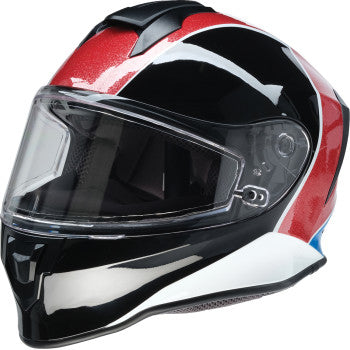 Z1R Youth Warrant 2.0 Snow Helmet - Fresh Pow - Red/White/Blue - Large 0122-0134