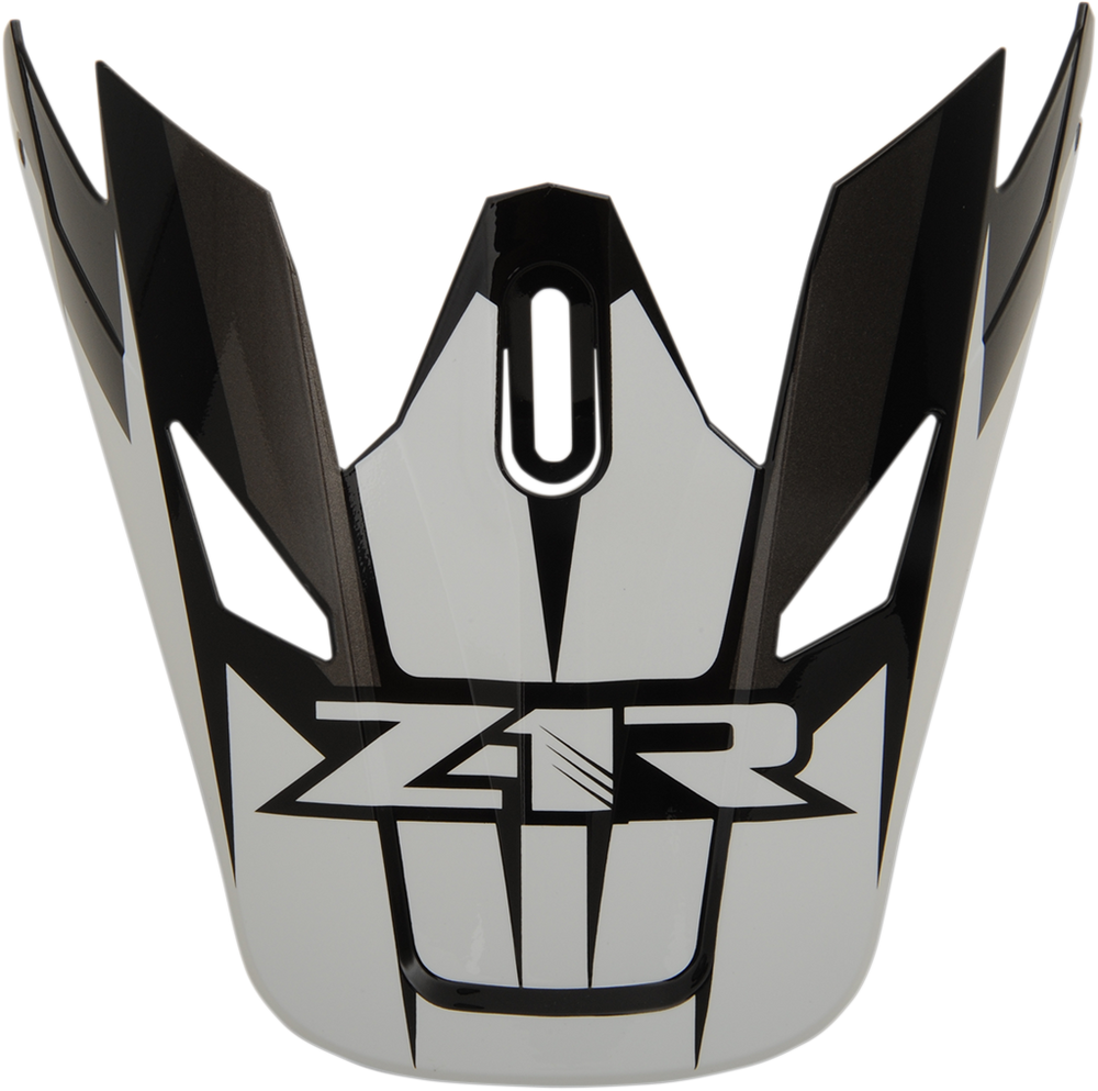 Z1R Rise Visor Kit - Ascend - Black/White 0132-1245