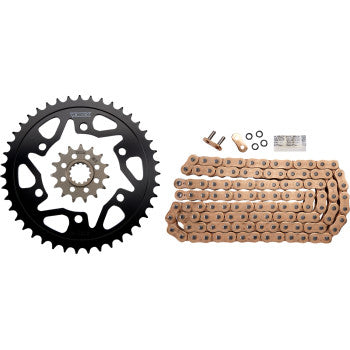 VORTEX Chain Kit - Gold MT-10/FZ-10 2018-2021 CKG6455