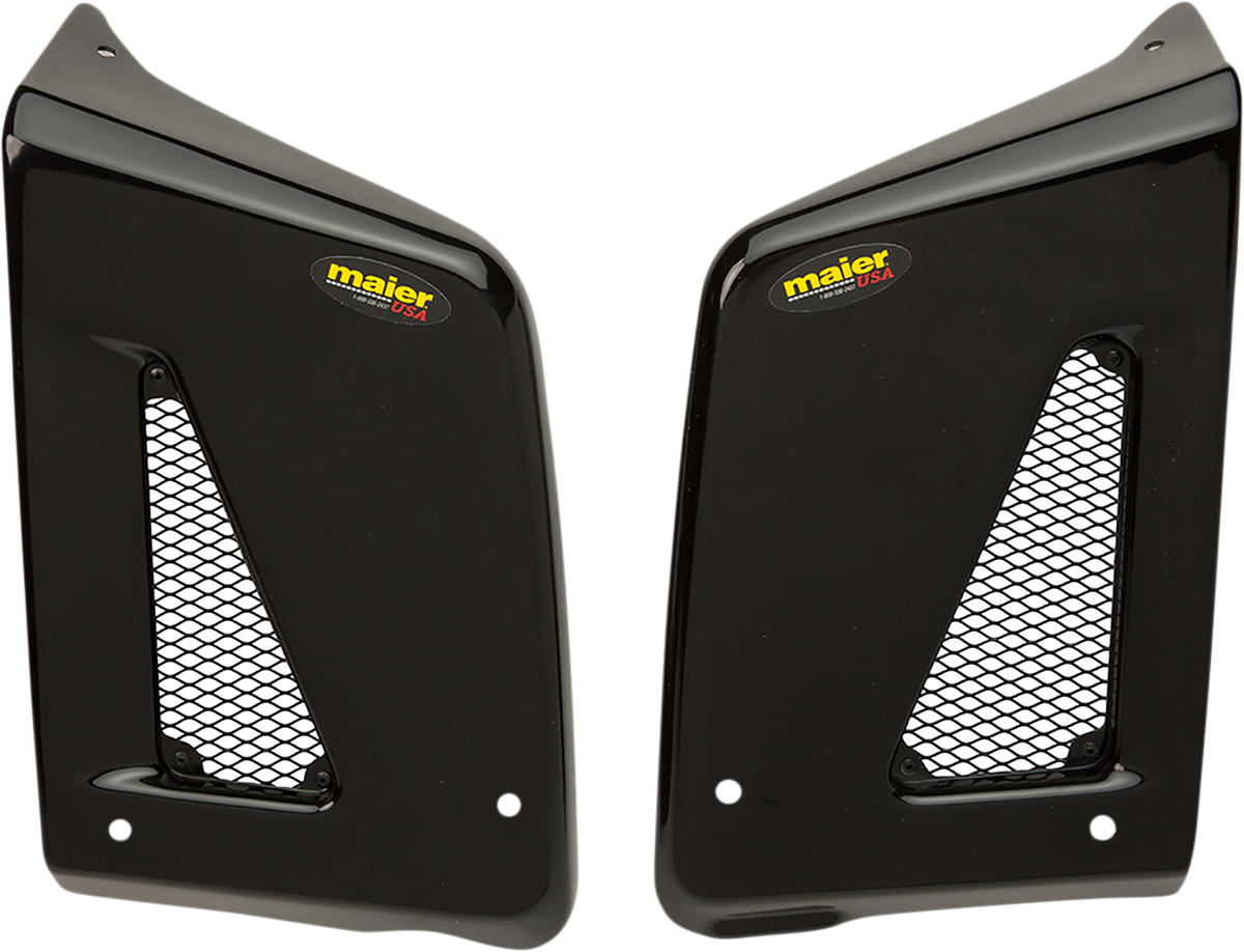 MAIER Radiator Scoops - KLR - Black 578100