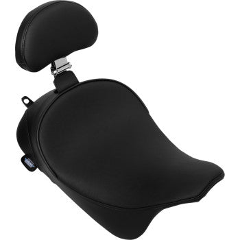 DRAG SPECIALTIES Solo Front Seat - Smooth - w/ Backrest Option - FL '08-'23 0801-1954