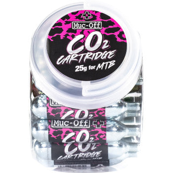 MUC-OFF USA 25g CO2 Inflator Refill Pack - 25 pc. 20119