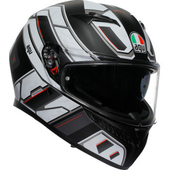 AGV K3 Helmet - Rivia - Matte Black/White - XL 2118381004-019-XL