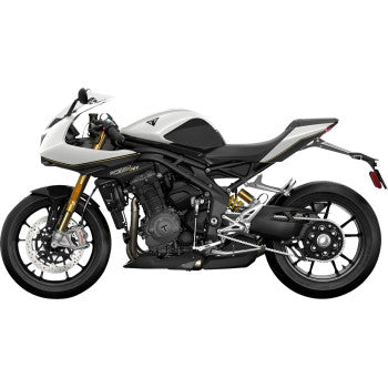 STOMPGRIP Traction Pad Tank Grips - Icon - Black - Speed Triple 1200RR/RS 55-14-0183-1B