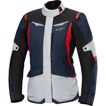 ALPINESTARS Stella ST-1 Waterproof Jacket - Blue/Black/Red Fluo - Medium 3210325-7093-M
