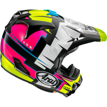 ARAI HELMETS VX-Pro4 Helmet - Battle - Yellow - XS 0110-8716