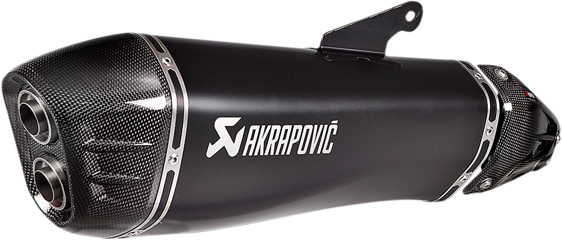 AKRAPOVIC Black Titanium Muffler - Ninja H2 SX 2018-2019 S-K10SO21HRAABL 1811-3517