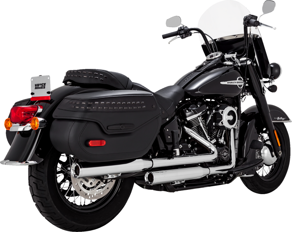 VANCE & HINES Eliminator 300 Slip-On Mufflers - Chrome Softail 2018-2021 16316