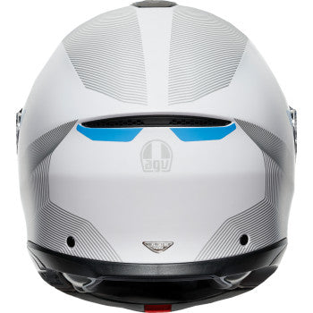 AGV Tourmodular Helmet - Frequency - Light Gray/Blue - Small 211251F2OY00610