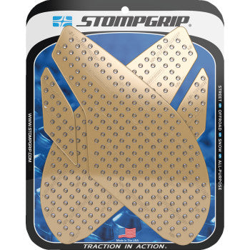 STOMPGRIP Traction Pad Tank Grips - Volcano - Clear - Street Triple R 55-10-0078C