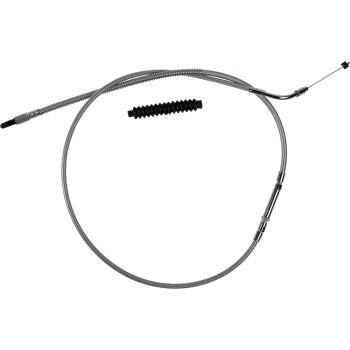 BARNETT High-Efficiency Stainless Steel Clutch Cable for Harley-Davidson - Standard 102-30-10073