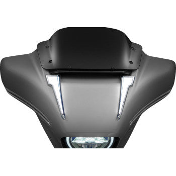 CIRO Quill™ Fairing Light - w/Turn Signal - Chrome - FLHX 12200