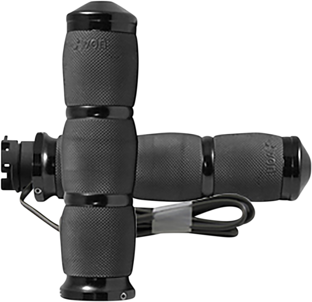 AVON GRIPS Grips - Heated - Air Cushion - Indian - Black IN-S-AIR-90A-H