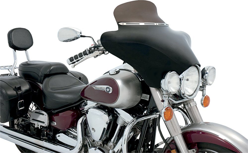 MEMPHIS SHADES Fairing Windshield Trim - Stainless Steel - Slotted - Slim MEM0923