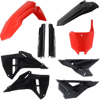 ACERBIS Full Replacement Body Kit - Red/Black 2985981018