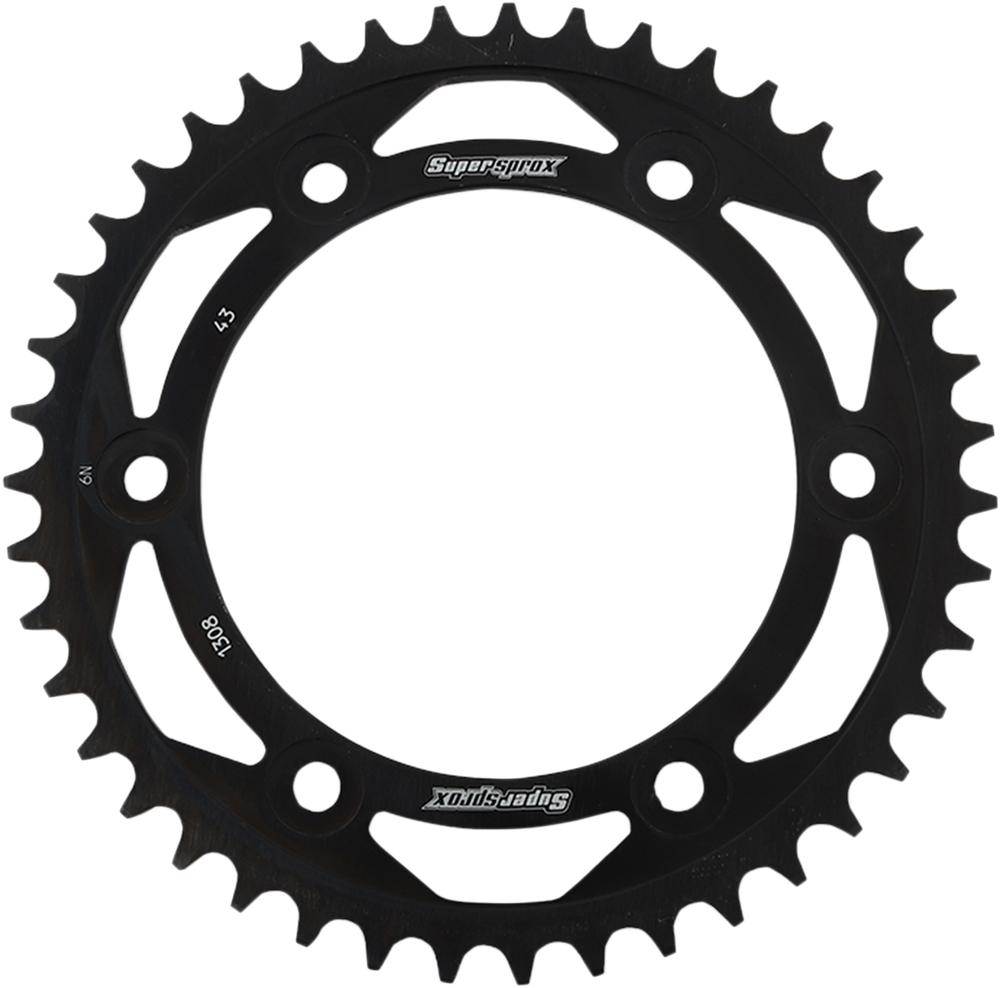 SUPERSPROX Rear Sprocket - 43 Tooth RFE-1308-43-BLK