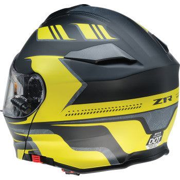 Z1R Solaris 2.0 Helmet - First Tracks - Electric - Dual Pane - Black/Hi-Viz - 2XL 0120-0842