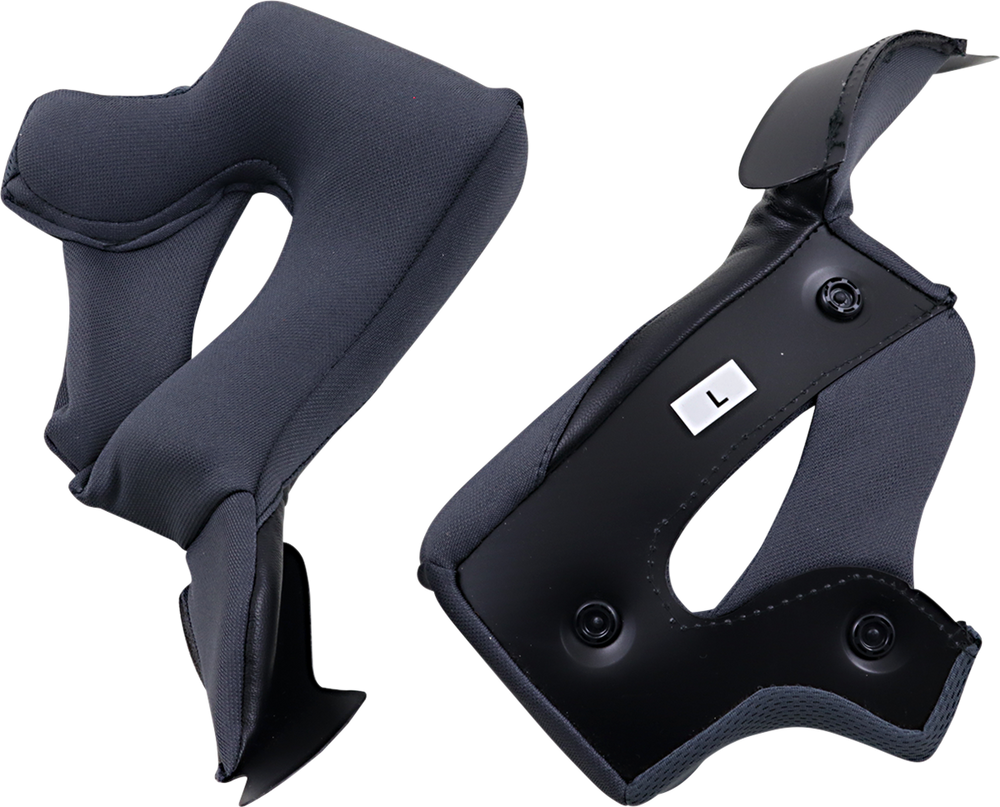 Z1R Warrant Cheek Pads - Black - Large 0134-2686