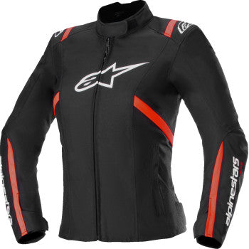ALPINESTARS Stella T-SPS v2 WP Jacket - Black/White/Red Fluo - Medium 3210225-1231-M