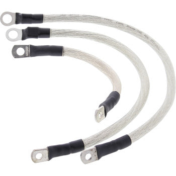 ALL BALLS Battery Cable Kit - Clear 79-3001