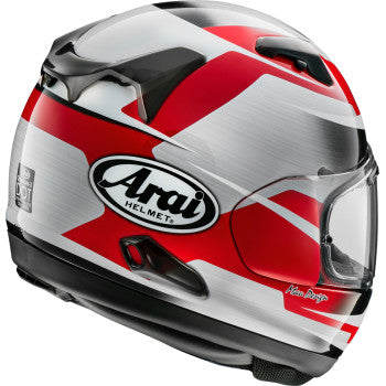 ARAI Quantum-X Helmet - Steel - Red - Medium 0101-18118