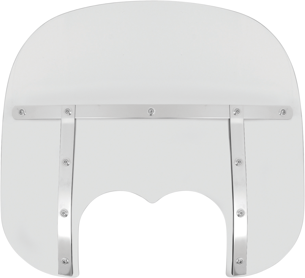 MEMPHIS SHADES Fats Windshield - 13" - Clear - Fat Bob FXDF 2008-2017 MEM6630