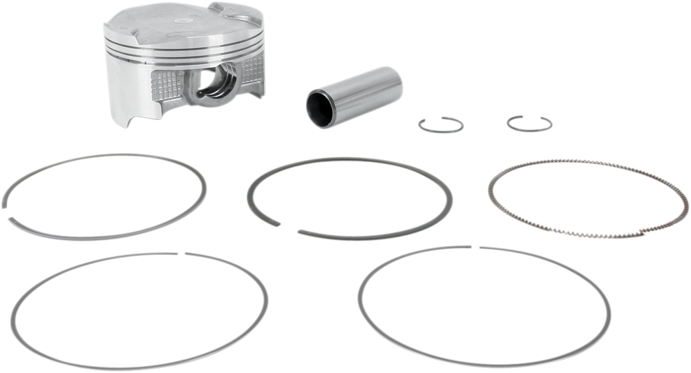 WSM Piston Assembly - Kawasaki 12F - +.5 mm 010-844-05K